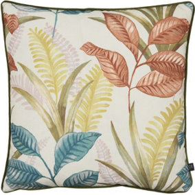 Prestigious Textiles Sumba Floral Piped Feather Filled Cushion