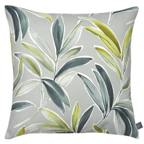 Prestigious Textiles Ventura Tropical Leaf Feather Filled Cushion