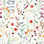 Pretty Flowers Wallpaper In Multicoloured