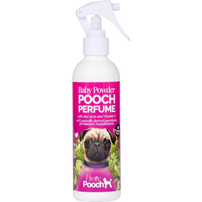 Pretty Pooch Dog Perfume Cologne Deodoriser Spray 250ml Hypoallergenic and Vegan Formula DIY