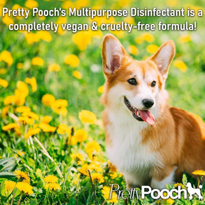 Pretty Pooch Multipurpose Disinfectant - Cleaner, Sanitiser, Deodoriser - Concentrated Formula - Bubblegum