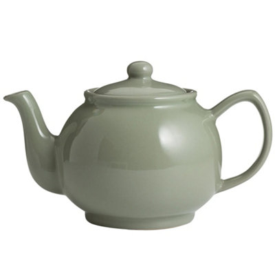 Price & Kensington Betty Shape Sage Green Teapot 6 Cup 1.1L