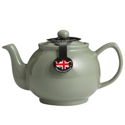 Price & Kensington Betty Shape Sage Green Teapot 6 Cup 1.1L - 4