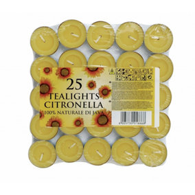 Price's 25 Citronella Tealights