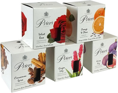 Price's Candles Scented Candle Jars & Tea Lights Box Set