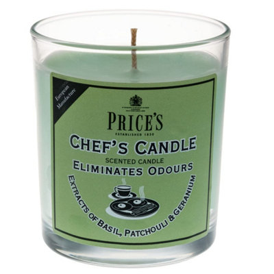 Price's Chef's Jar Scented Candle Basil Patchouli & Geranium