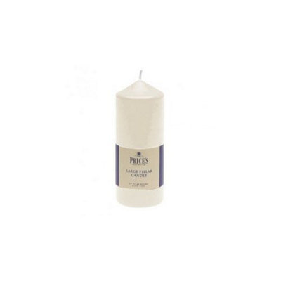 Price's Pillar Candle White 6''