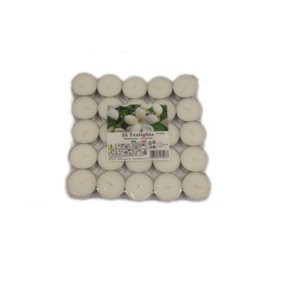 Prices Candles Aladnio Tealights (Pack Of 25) Jasmine (18.5 x 15 x 18.5cm)