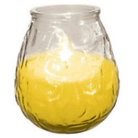 Prices Citronella Glo-Lite Candle Yellow (10 x 10cm)