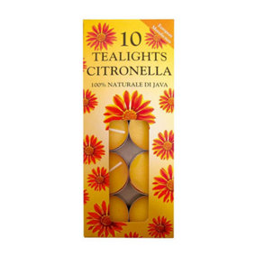 Prices Scented Tealight Candles (Pack of 10) Citronella (One Size)
