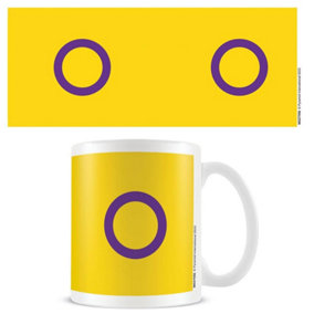 Pride Intersex Flag Mug Yellow/White/Purple (One Size)