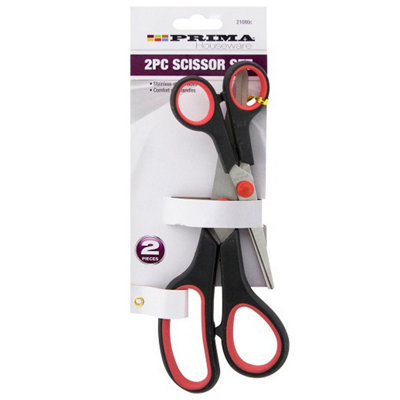 Prima 2pc Stainless Steel Scissor Set