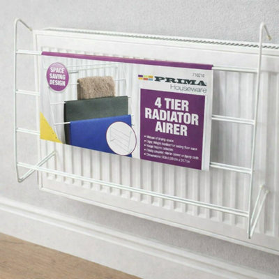 Prima 4 Tier Radiator Clothes Airer 2 pc