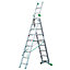 PRIMA Aluminium Industrial Combination Ladder - 2.94m Closed