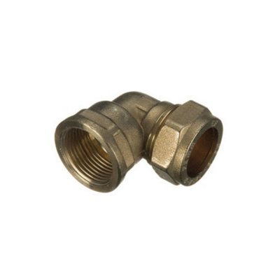 Prima Plus Compression Elbow 8mm x 1/4" Female Price Comparisons | Compare The Build