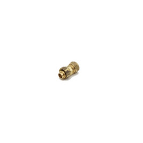 Prima Plus Compression Straight Tap Connector 15mm x 1/2" (Pack of 10)