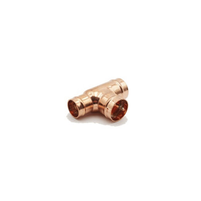 Prima Plus Solder Ring Reduced Tee 28 x 22 x 28mm (Pack of 10) Price Comparisons | Compare The Build
