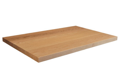 Prime Oak Full Stave Worktop 2m x 720mm x 40mm - Premium Solid Wood Kitchen Countertop - Real Oak Timber Stave Worktops