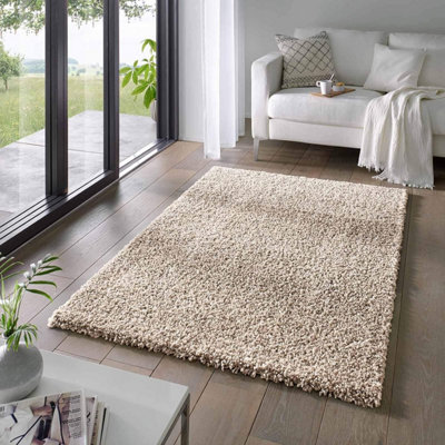 PRIME PLUS EXTRA THICK HEAVY 5CM PILE SOFT SHAGGY RUGS MODERN AREA RUGS ...