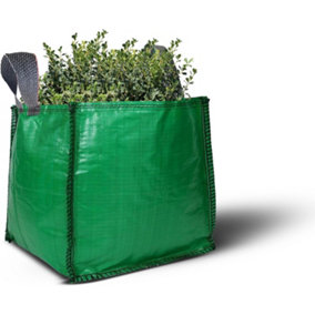 PRIMES DIY Garden Bags 90 Litre Premium Grade,  Plant waste grass and Leaves, Waste Builders Bags - 45 x 45 x 45 CM - Pack 1