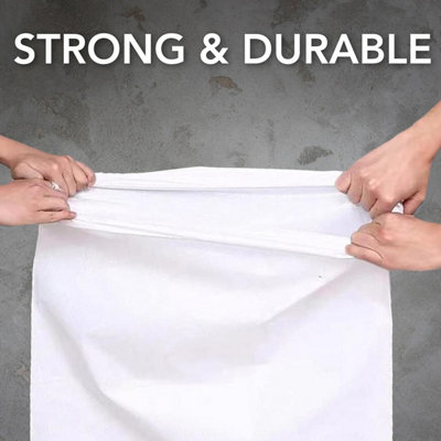 PRIMES DIY Strong Woven Rubble Builder PP Bags with liner, Heavy Duty ...