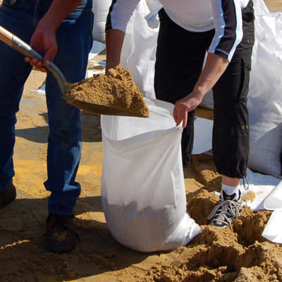 PRIMES DIY Strong Woven Rubble Builder PP Bags with liner, Heavy Duty ...
