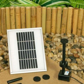 Primrose 200LPH Solar Water Pump Kit with Lights and Battery Backup