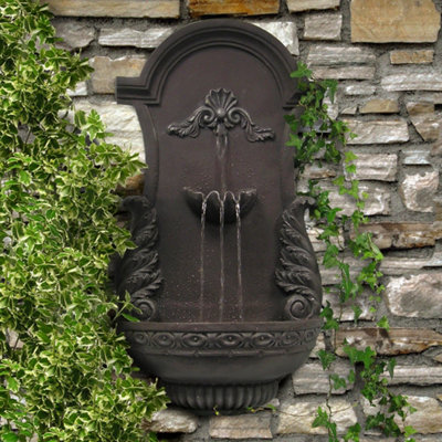 Primrose Angel Wings Wall Fountain H83cm