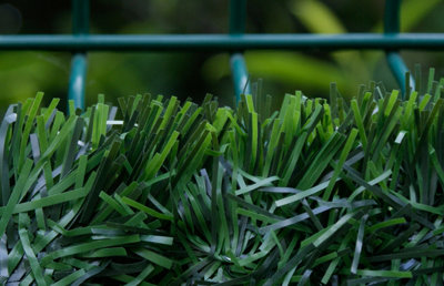 Primrose Artificial Conifer Screening Roll Hedge Fence Privacy Border W3m x H1.5m - 4