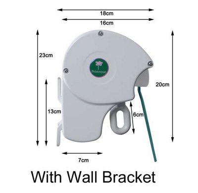 Primrose Awnings 2.0m x 1.5m Retractable Manual No Torsion Bar Green Awning Outdoor Patio Canopy - 4