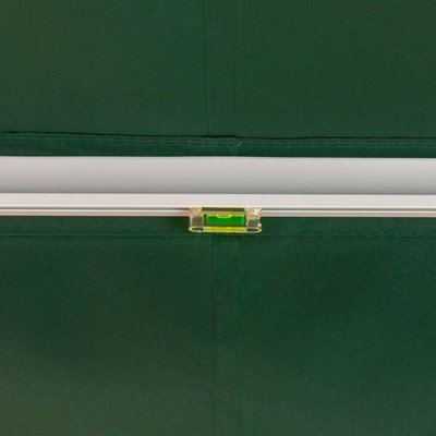 Primrose Awnings 2.5m x 2.0m Retractable Manual Green Awning Outdoor Patio Canopy - 6