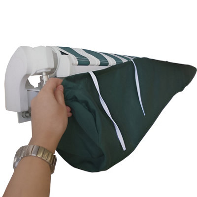 Primrose Awnings Green Awning Rain Cover Protective On Wall Storage Bag 2.5m