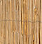 Primrose Bamboo Slat Natural Garden Fence Screening Roll Privacy W4m x H1.8m