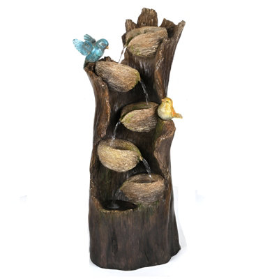 Primrose Birds Nest Family Tree Tiered Cascade Water Feature