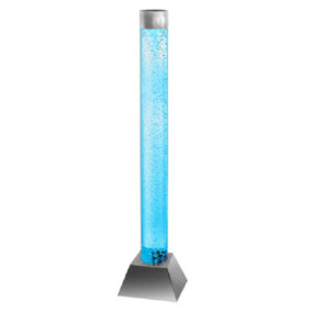 Primrose Bubble Tube Water Feature with Colour Changing LEDs Indoor & Outdoor Use 83cm