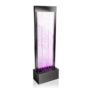 Primrose Bubble Water Wall Feature with Colour Changing LEDs Indoor & Outdoor Use 122cm