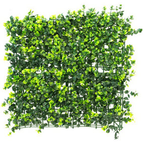Primrose Dark Buxus Artificial Hedge Garden Patio Panels 50cm x 50cm