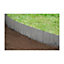 Primrose Galvanised Steel Lawn Edging Wavy Corrugated Metal 50m