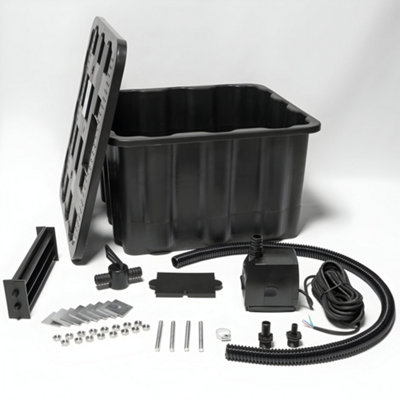 Primrose Garden Water Feature Vertical Wall Double Sided with Plastic ...