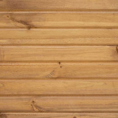 Primrose Pine Raised Flower Bed Planed Trough Planter - Treated Durable Pine & Responsibly Sourced Timber 110cm - 5