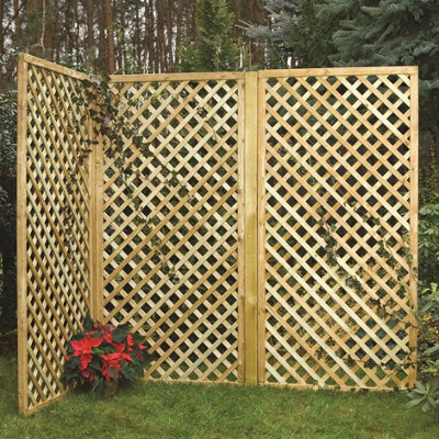 Primrose Premier Wall Trellis Privacy Panel Garden Screening Sheet 1.83m x 0.3m