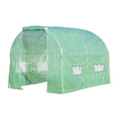Primrose Premium Polytunnel with Galvanised Frame 3m x 2m