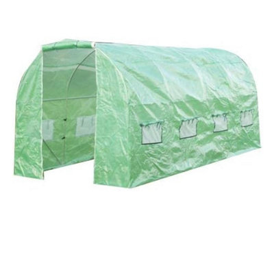 Primrose Premium Polytunnel with Galvanised Frame 5m x 2m