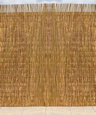 Primrose Premium Willow Natural Garden Screening Roll Privacy Border W5m x H1.2m