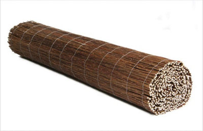 Primrose Premium Willow Natural Garden Screening Roll Privacy Border W5m x H1.2m - 6