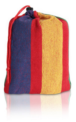 Primrose Rainbow Outdoor Garden Double Hammock with Travel Bag & Fittings Included - 8