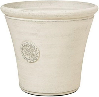 Primrose Round Square Tuscan Planters Lightweight Cream Stone and Resin Composite Plant Pot 45cm