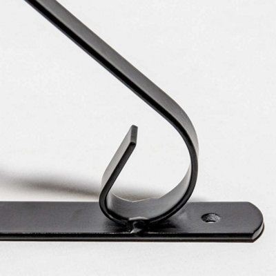 Primrose Simple Hanging Basket Bracket Hook Wall Hanging Brackets 28cm - 4