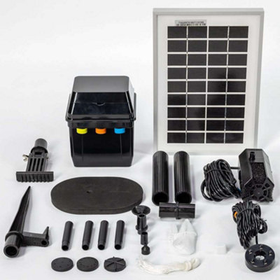 Replacement Water Pump For ASC Solar Fountain Kits - 6-12V, 250 LPH, Brushless, Submersible
