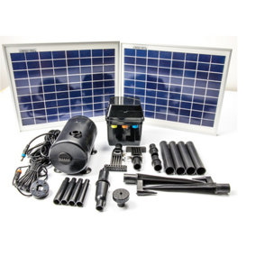 Primrose Solar Water Pump Kit with Lights 1200LPH